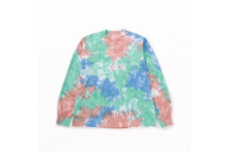 MINE マインがSUICOKE スイコックと作ったMADE IN USAのタイダイ染めTシャツ