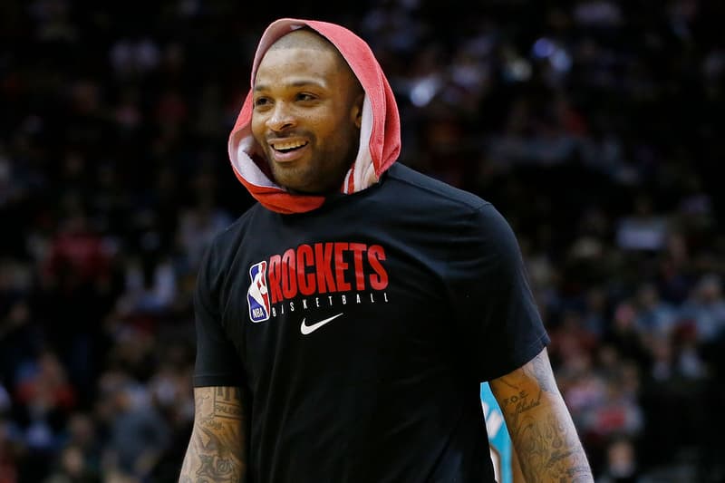 PJ tucker がオフホワイト x エアジョーダン 5 NBAのスニーカー王者 PJ・タッカーが Off-White™️ x Air Jordan 5 を公式戦で着用