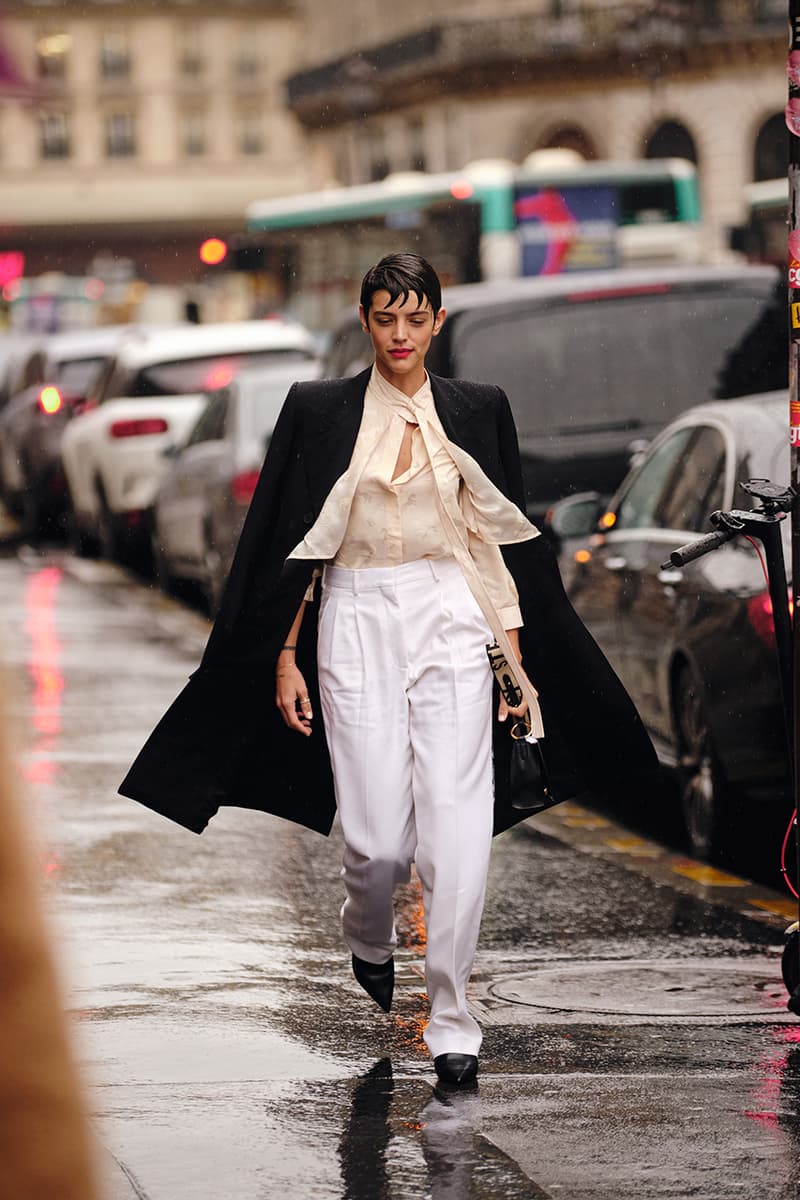 ストリートスタイル：2020年秋冬シーズンのパリ・ファッションウィーク ウィメンズ Streetstyle：Paris Fashion Week Fall/Winter 2020 Paris Fashion Week Fall/Winter 2020 Streetstyle Womenswear Looks HYPEBAE Spotted Bella Hadid Kaia Gerber Michéle Lamy Dior Maison Margiela Louis Vuitton Jordans LOEWE Rick Owens Alexa Chung