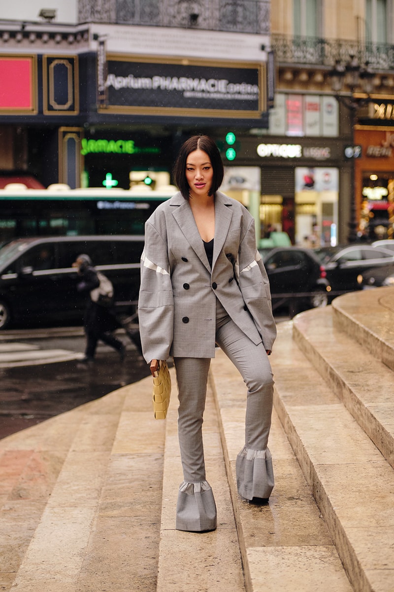 ストリートスタイル：2020年秋冬シーズンのパリ・ファッションウィーク ウィメンズ Streetstyle：Paris Fashion Week Fall/Winter 2020 Paris Fashion Week Fall/Winter 2020 Streetstyle Womenswear Looks HYPEBAE Spotted Bella Hadid Kaia Gerber Michéle Lamy Dior Maison Margiela Louis Vuitton Jordans LOEWE Rick Owens Alexa Chung