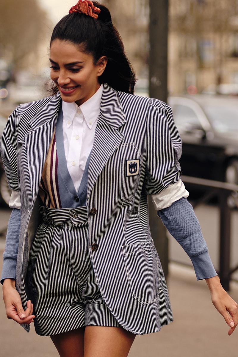 ストリートスタイル：2020年秋冬シーズンのパリ・ファッションウィーク ウィメンズ Streetstyle：Paris Fashion Week Fall/Winter 2020 Paris Fashion Week Fall/Winter 2020 Streetstyle Womenswear Looks HYPEBAE Spotted Bella Hadid Kaia Gerber Michéle Lamy Dior Maison Margiela Louis Vuitton Jordans LOEWE Rick Owens Alexa Chung