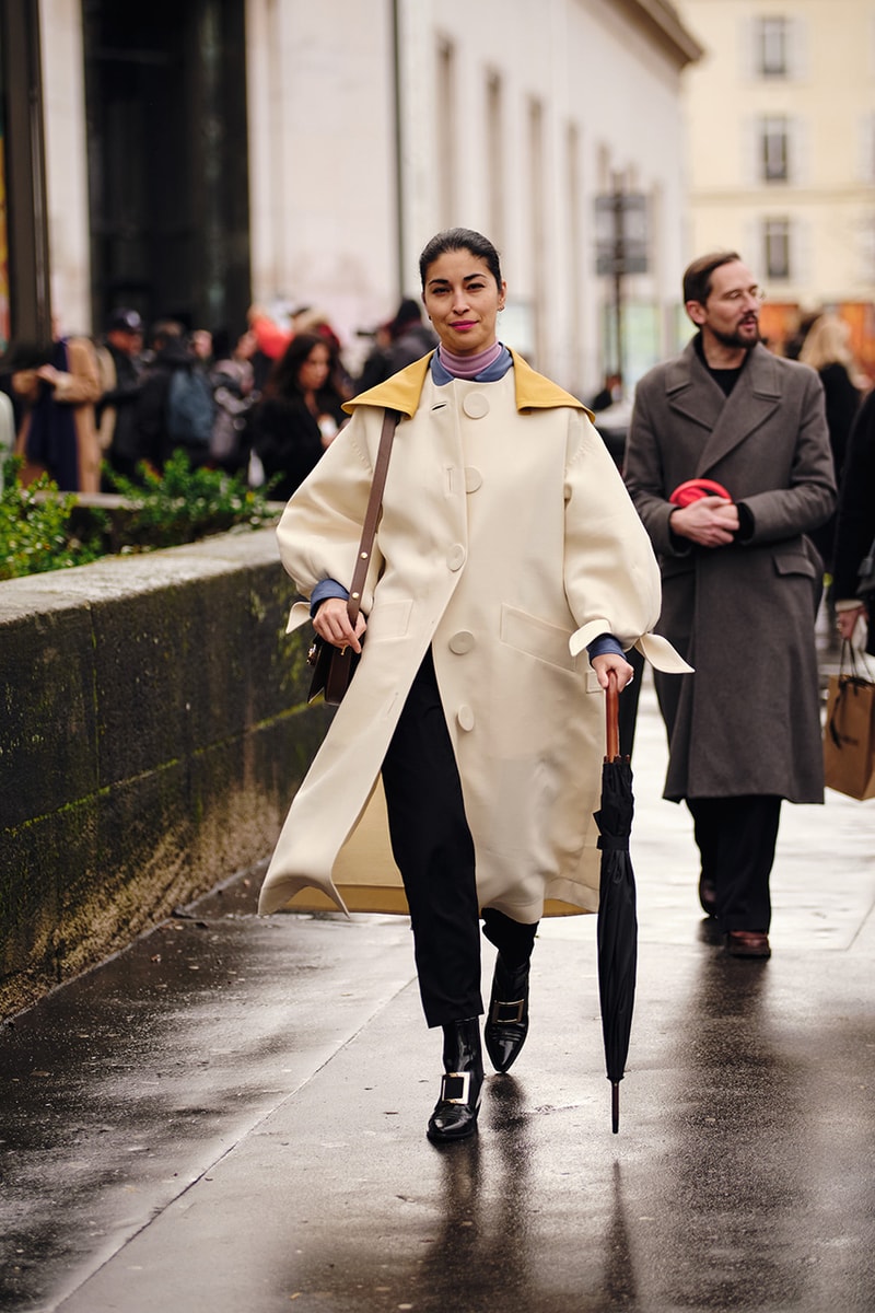 ストリートスタイル：2020年秋冬シーズンのパリ・ファッションウィーク ウィメンズ Streetstyle：Paris Fashion Week Fall/Winter 2020 Paris Fashion Week Fall/Winter 2020 Streetstyle Womenswear Looks HYPEBAE Spotted Bella Hadid Kaia Gerber Michéle Lamy Dior Maison Margiela Louis Vuitton Jordans LOEWE Rick Owens Alexa Chung