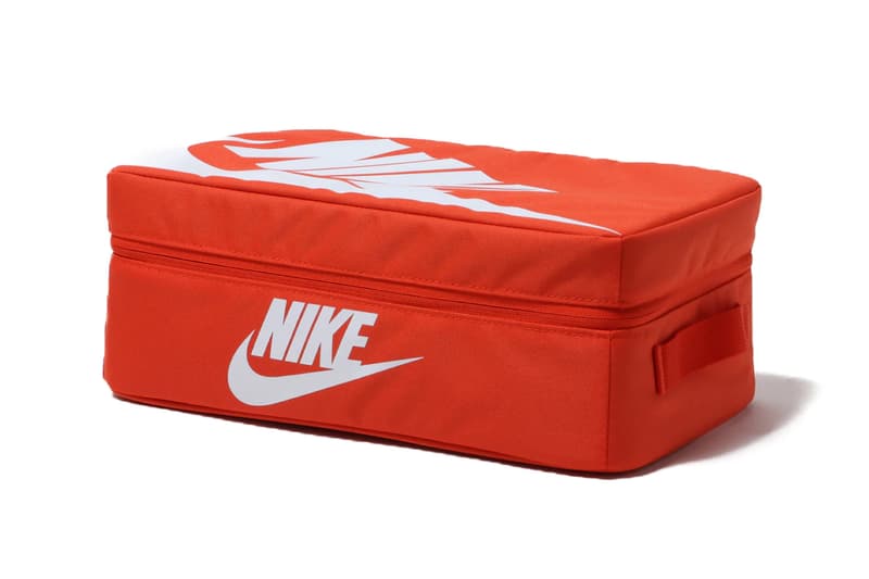 Nike を象徴するシューボックスをモチーフにしたバックが登場 nike sportswear shoebox bag red white ba6149 810 release date info photos price shoe sneakers box orange
