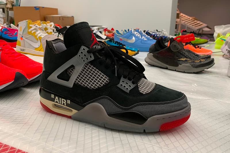 オフホワイト エアジョーダン 4 “ブレッド” Off-White™ x Air Jordan 4 “Bred” 発売の噂が浮上 Off White Air Jordan 4 Bred Release Rumor Info Buy Price Virgil Abloh Nike