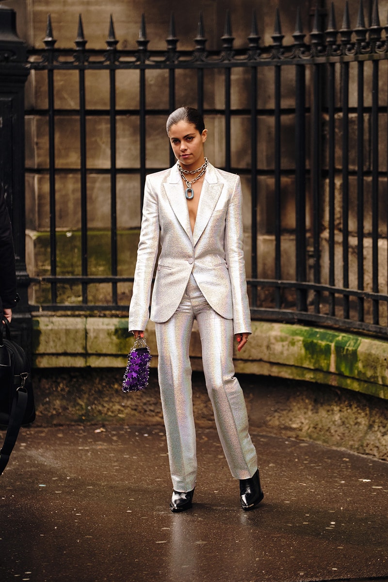 ストリートスタイル：2020年秋冬シーズンのパリ・ファッションウィーク ウィメンズ Streetstyle：Paris Fashion Week Fall/Winter 2020 Paris Fashion Week Fall/Winter 2020 Streetstyle Womenswear Looks HYPEBAE Spotted Bella Hadid Kaia Gerber Michéle Lamy Dior Maison Margiela Louis Vuitton Jordans LOEWE Rick Owens Alexa Chung