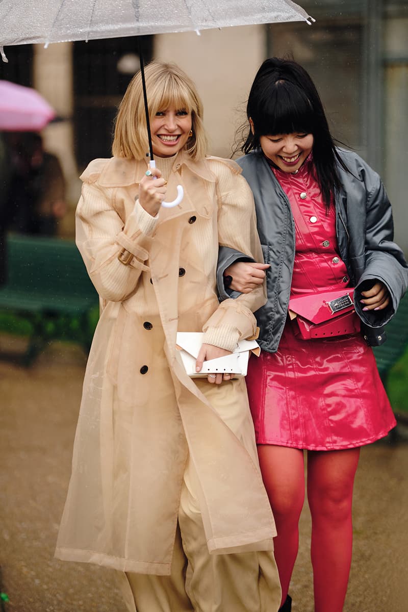ストリートスタイル:2020年秋冬シーズンのパリ・ファッションウィーク ウィメンズ Streetstyle:Paris Fashion Week Fall/Winter 2020 Paris Fashion Week Fall/Winter 2020 Streetstyle Womenswear Looks HYPEBAE Spotted Bella Hadid Kaia Gerber Michéle Lamy Dior Maison Margiela Louis Vuitton Jordans LOEWE Rick Owens Alexa Chung