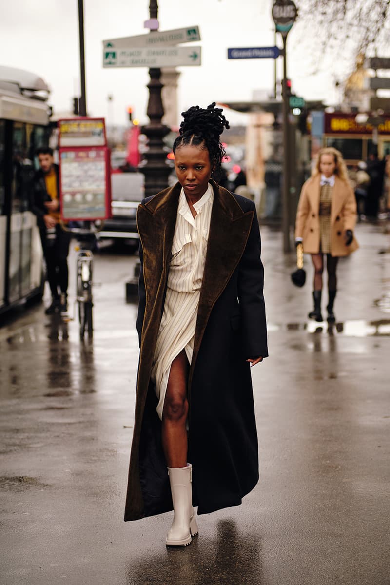 ストリートスタイル:2020年秋冬シーズンのパリ・ファッションウィーク ウィメンズ Streetstyle:Paris Fashion Week Fall/Winter 2020 Paris Fashion Week Fall/Winter 2020 Streetstyle Womenswear Looks HYPEBAE Spotted Bella Hadid Kaia Gerber Michéle Lamy Dior Maison Margiela Louis Vuitton Jordans LOEWE Rick Owens Alexa Chung
