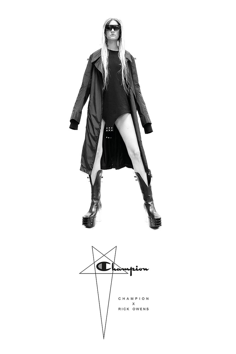 チャンピオンxリックオウエンス Champion と Rick Owens による異色のコラボコレクションがローンチ