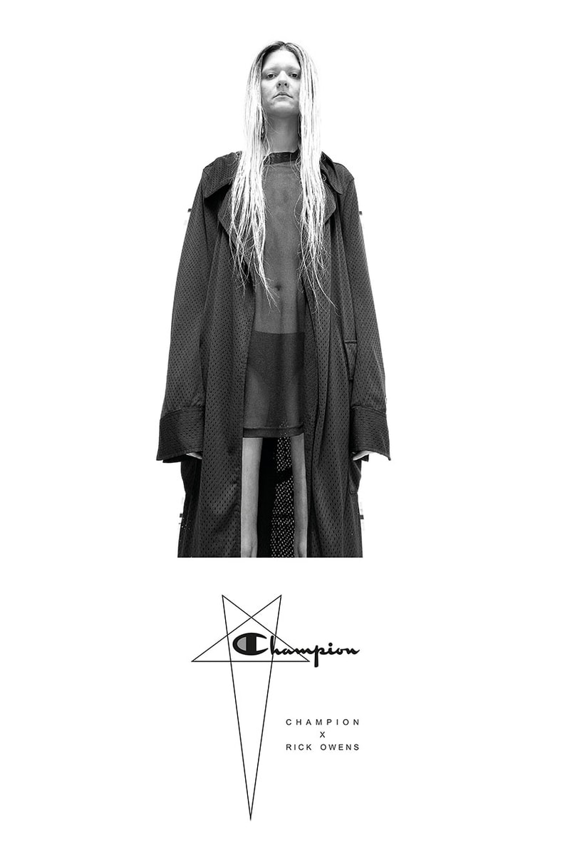 チャンピオンxリックオウエンス Champion と Rick Owens による異色のコラボコレクションがローンチ