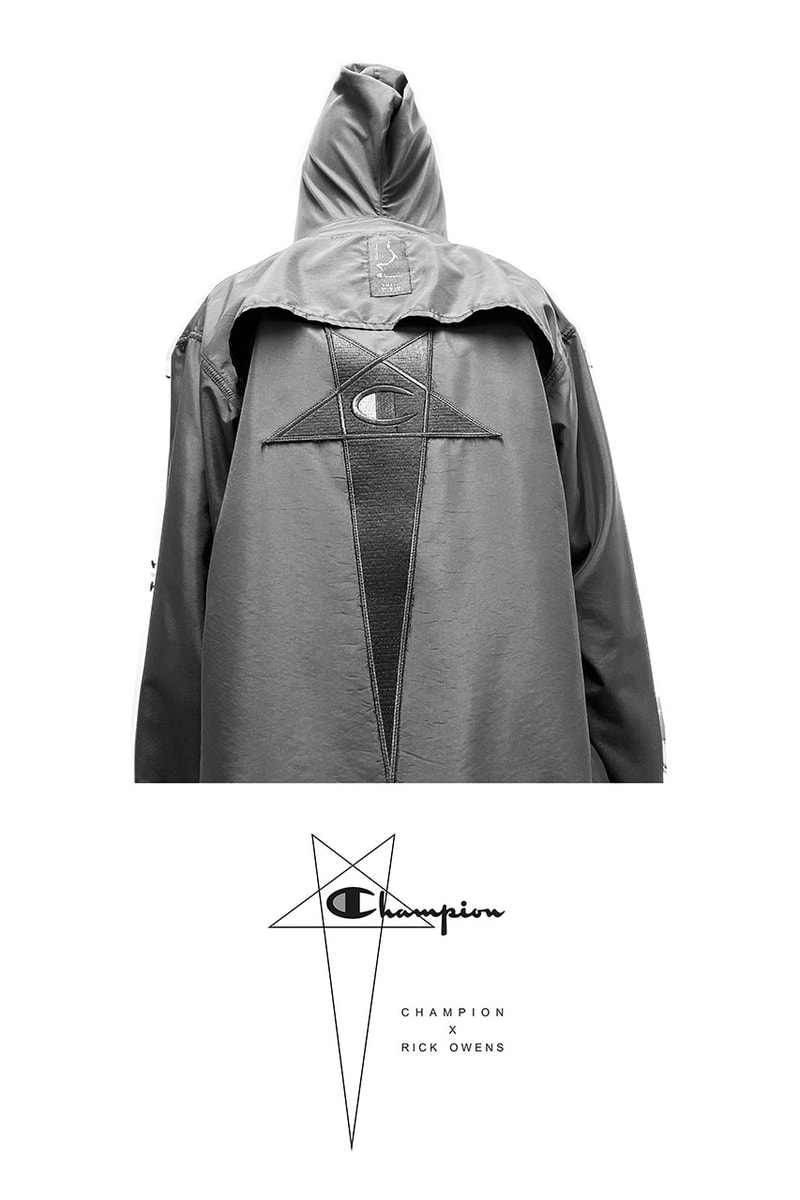 チャンピオンxリックオウエンス Champion と Rick Owens による異色のコラボコレクションがローンチ