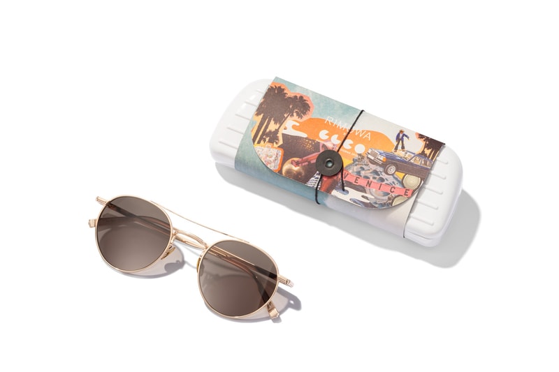 リモワ ギャレット・レイト・カリフォルニア・オプティカル GLCO RIMOWA × Garrett Leight California Optical よりカリフォルニアのカルチャーに敬意を表したカプセルコレクションが発売  GLCO x RIMOWA Capsule Collection Release Suitcase Luggage Tag Sticker Set Sunglasses Surf Wax Towels California Coast Venice Beach Surf Culture Psychedelic Art
