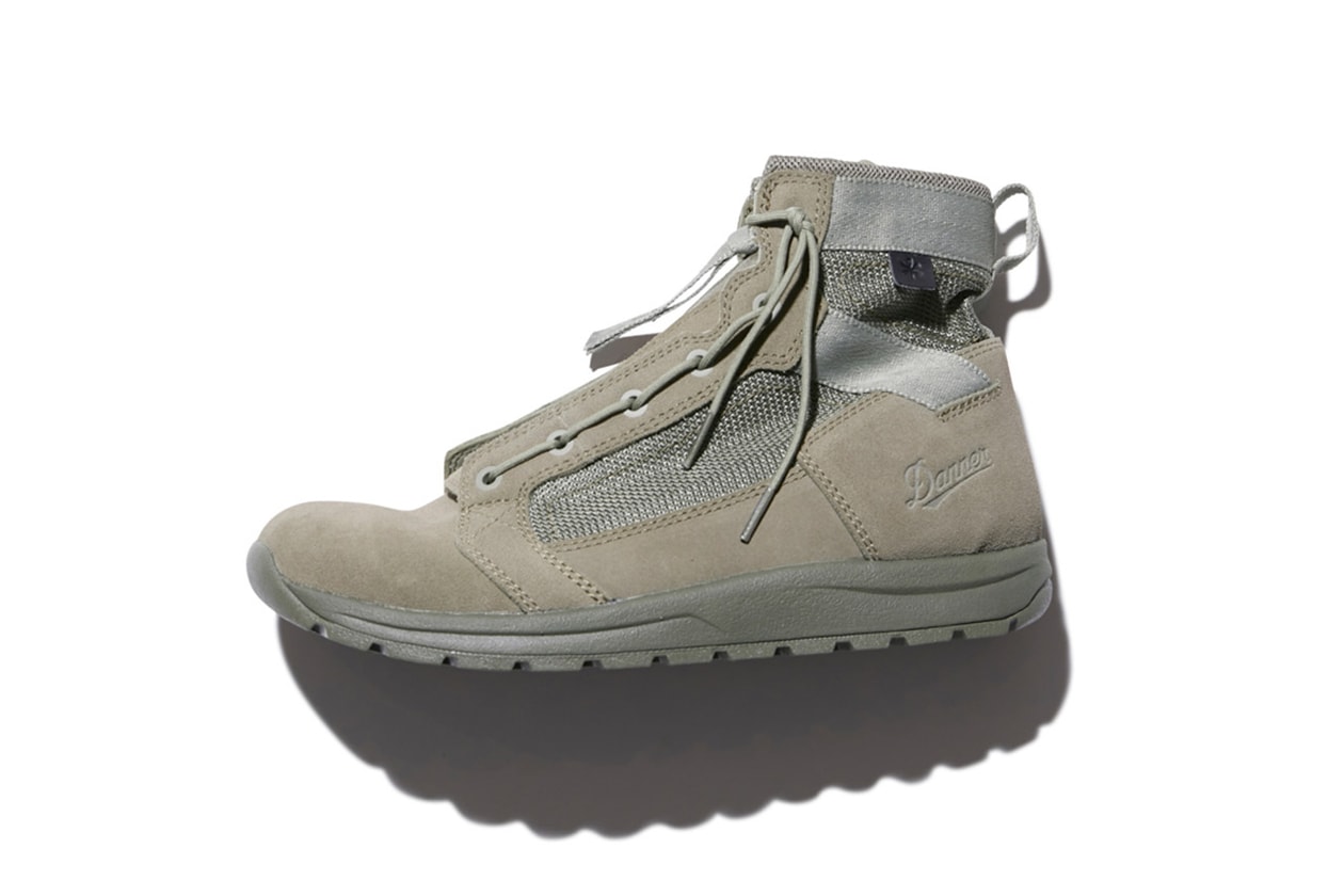 スノーピークとダナーによるミリタリーテイストのコラボブーツがリリース