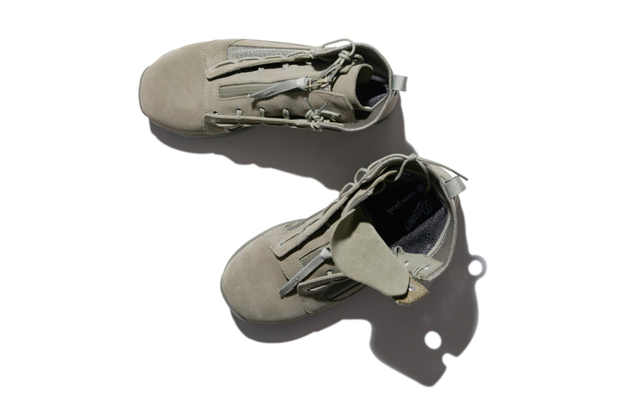 スノーピークとダナーによるミリタリーテイストのコラボブーツがリリース