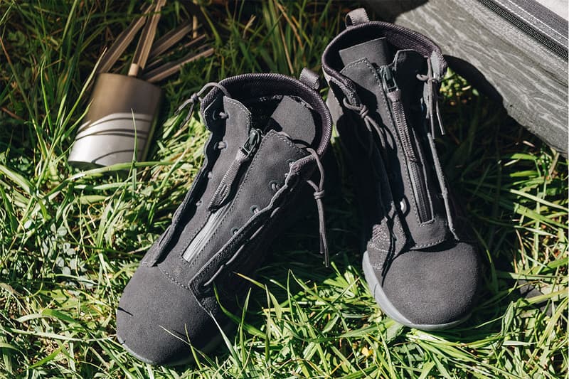 スノーピークとダナーによるミリタリーテイストのコラボブーツがリリース