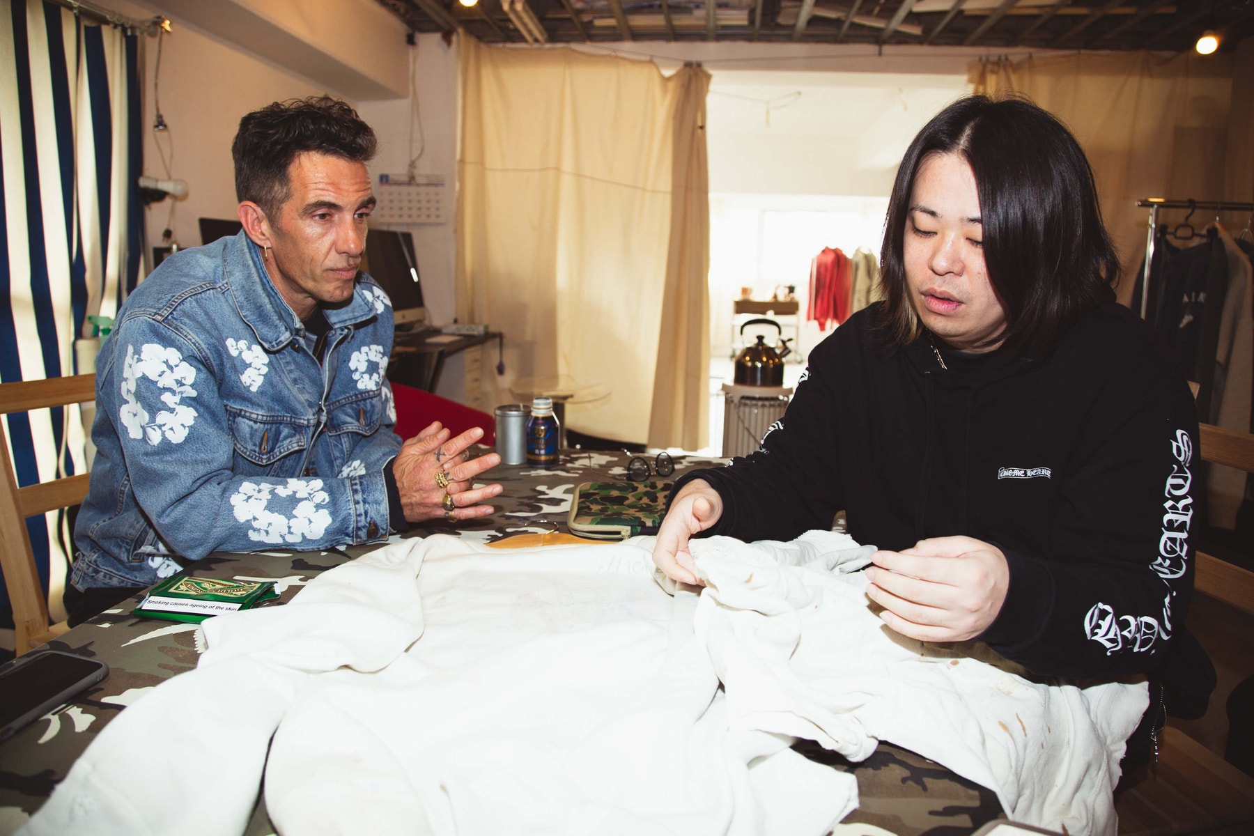セントマイケル SAINT MICHAEL レディメイド READYMADE の細川雄太とカリ・ソーンヒル・デウィット Cali Thornhill DeWitt による新ブランド
