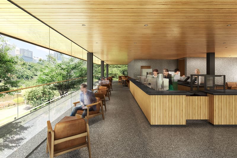 スターバックス STARBUCKS が民間企業として初めて新宿御苑に店舗をオープン