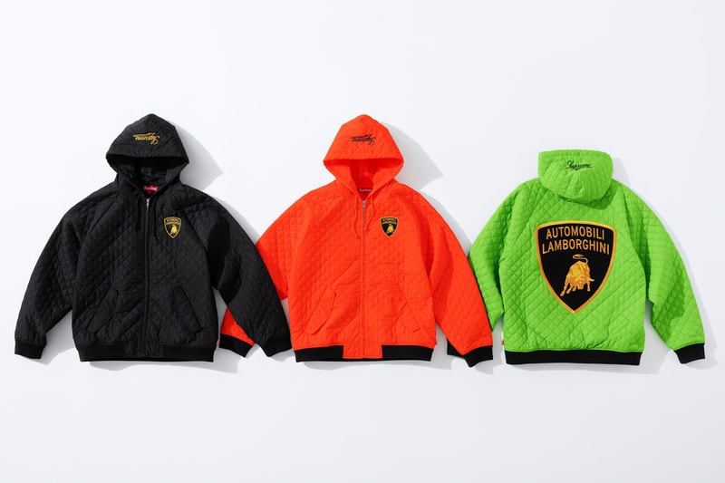 シュプリーム ランボルギーニ Supreme が Lamborghini とのコラボコレクションを発表