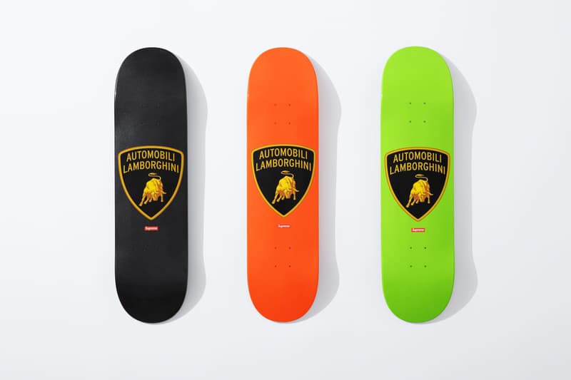 シュプリーム ランボルギーニ Supreme が Lamborghini とのコラボコレクションを発表