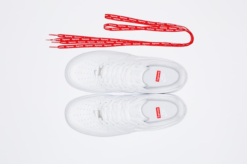 シュプリーム x ナイキ エアフォース1 Supreme x Nike Air Force 1 Low の発売情報が解禁