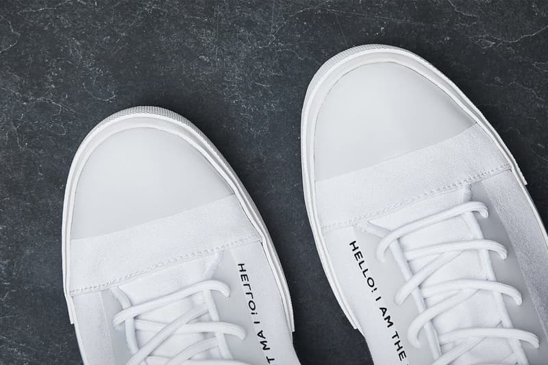 タカヒロミヤシタザソロイスト コンバース TAKAHIROMIYASHITATheSoloist. が Converse との最新コラボフットウエアをリリース TAKAHIROMIYASHITATheSoloist. x Converse CX Disrupt White Black Sneaker Release Information Collaboration Takahiro Miyashita Japanese Designer Footwear Sole Unit Chunky Split Technical Branding Rubber Components