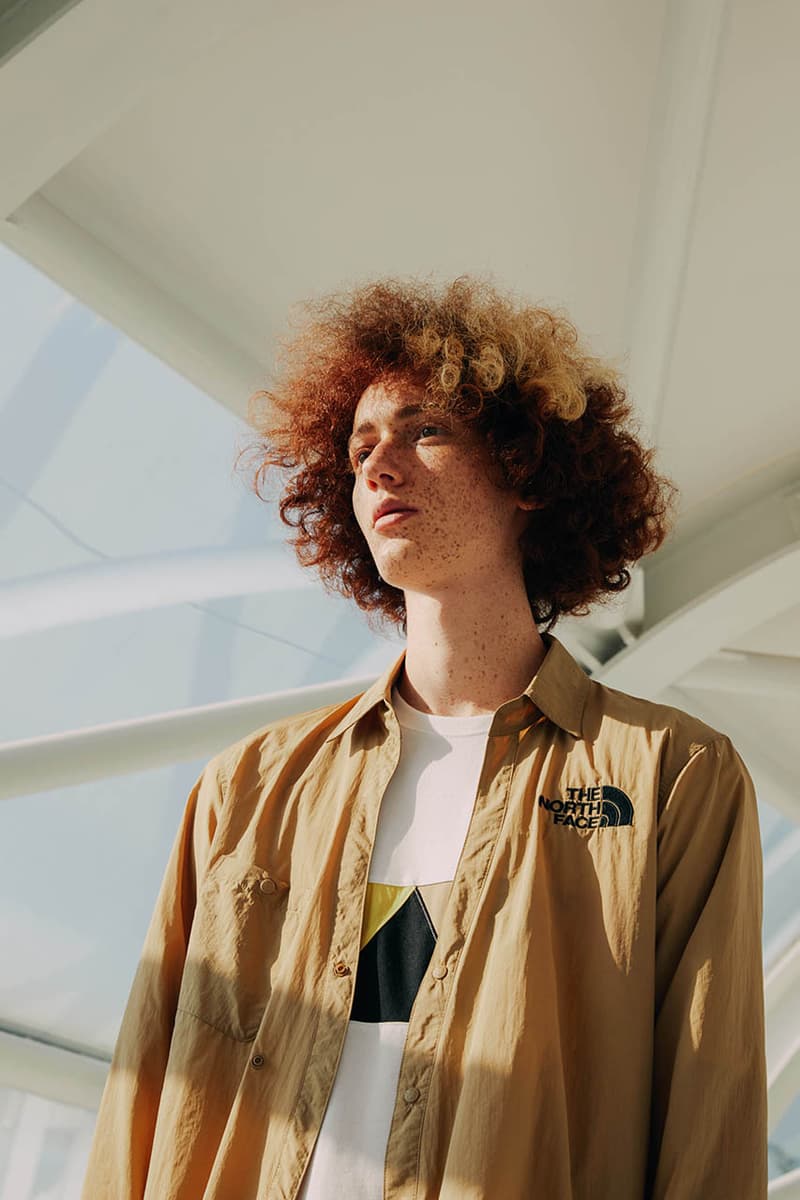 ザ・ノース・フェイス・アーバン・エクスプロレイション から倉石一樹を招聘した2020年春夏カプセルコレクションの第3弾がドロップ The North Face Urban Exploration Spring/Summer 2020 "The Future City" Capsule 03: Kazuki “Lemon" Lookbook Release Information Outerwear Technical Tops Shirts Kazuki Kuraishi TNF