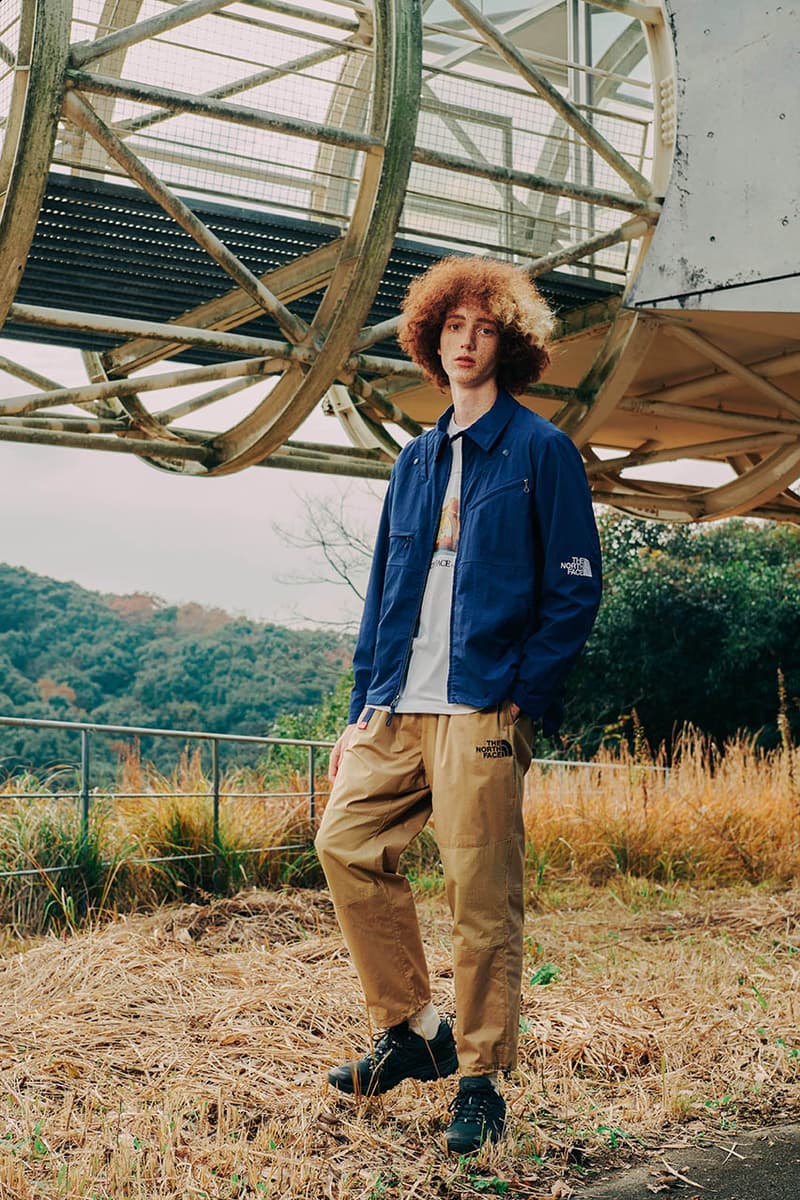 ザ・ノース・フェイス・アーバン・エクスプロレイション から倉石一樹を招聘した2020年春夏カプセルコレクションの第3弾がドロップ The North Face Urban Exploration Spring/Summer 2020 "The Future City" Capsule 03: Kazuki “Lemon" Lookbook Release Information Outerwear Technical Tops Shirts Kazuki Kuraishi TNF