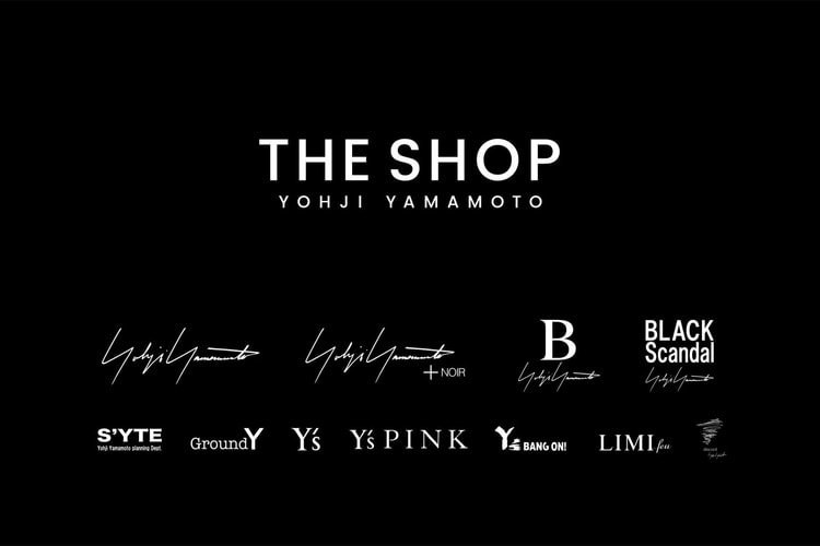 Yohji Yamamoto の全ブランド/ラインが公式ウェブストアで購入可能に