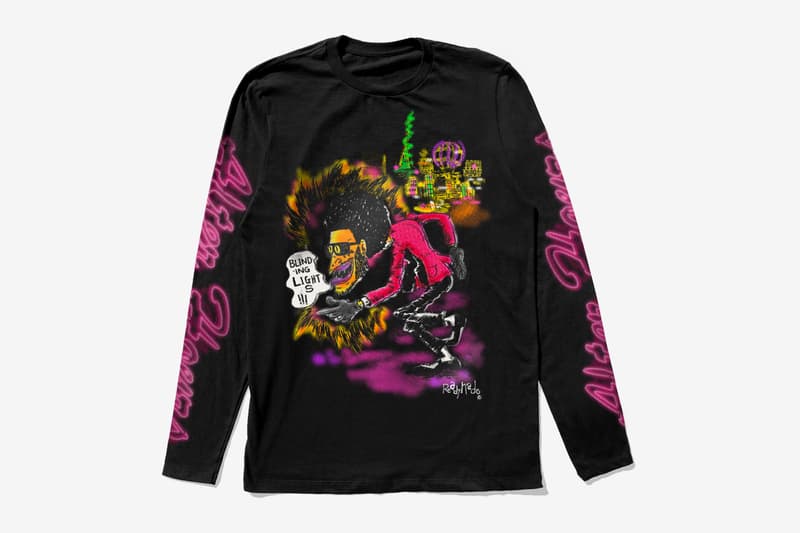 ザ・ウィークエンドがレディメイドとのコラボマーチをリリース The Weeknd READYMADE After Hours Capsule Collection Release T shirt long short sleeve black white