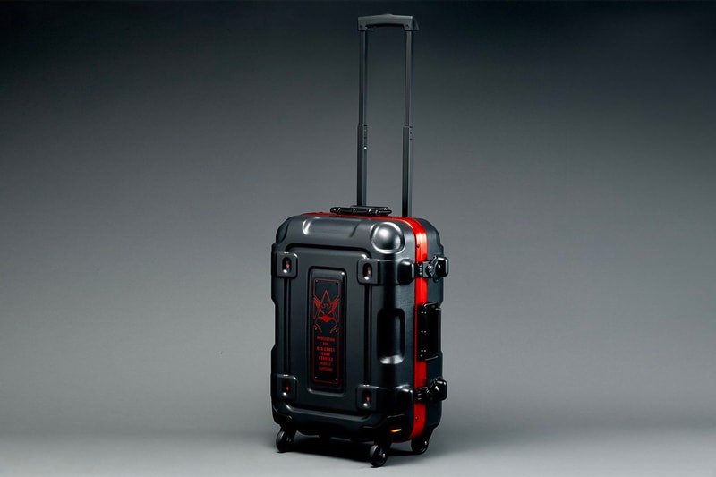ストリクト ジー STRICT-G × PROTEX からガンダムシリーズをモチーフにしたスーツケースが登場　STRICT-G x PROTEX Mobile Suit Gundam Suitcases zaku Bandai Japan Char Aznable travel luggage 