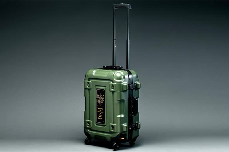 ストリクト ジー STRICT-G × PROTEX からガンダムシリーズをモチーフにしたスーツケースが登場　STRICT-G x PROTEX Mobile Suit Gundam Suitcases zaku Bandai Japan Char Aznable travel luggage 