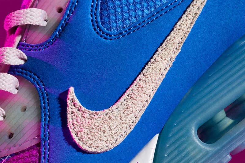 ナイキ アンディフィーテッド Nike x UNDEFEATED による最新コラボ Air Max 90 が登場 UNDEFEATED Nike Air Max 90 Collaboration Release Info Black Blue Buy Price Hoodie