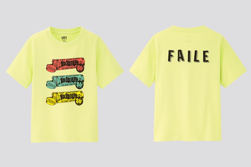UT ストリートアーティスト ユニクロ URBAN WALLS コレクション Futura Laboratories Faileフェイル Kelsey Montague ケルシー モンタギュー Andre Saraiva アンドレ・サライバ D*Face ディーフェイス LADY AIKO レディー・アイコ