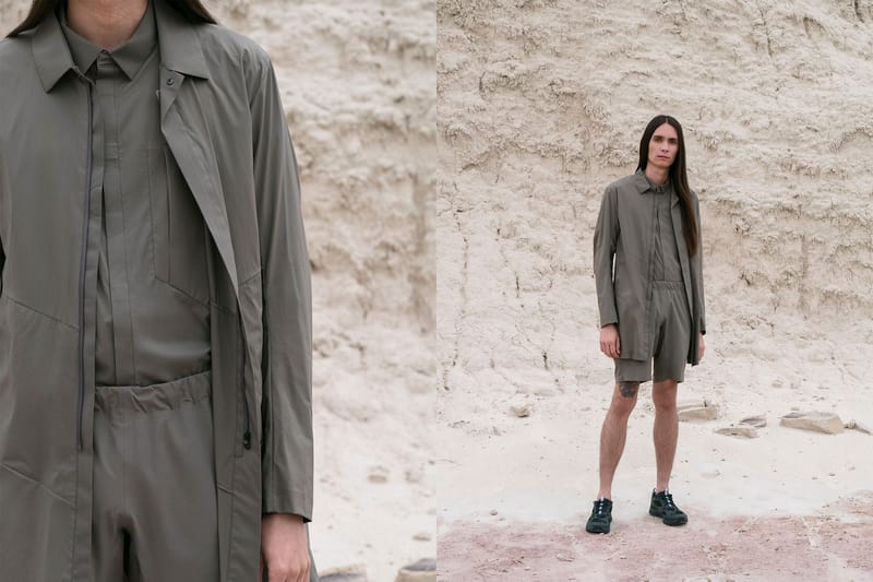 VEILANCE から防風性と耐水性を備えた超軽量素材の新作コート/シャツが登場