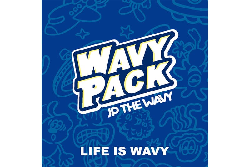 ヴェルディの手がけたジェイピーザウェイビー 1stアルバム VERDY の手がけた JP THE WAVY ファーストアルバム『LIFE IS WAVY』のアートワークが公開