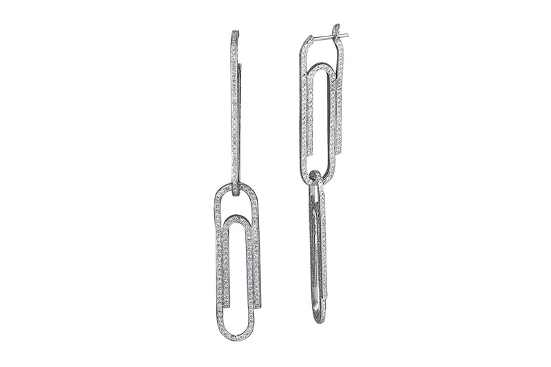 ヴァージル・アブロー が“オフィス用品”をモチーフとしたジュエリーラインをスタート Virgil Abloh x Jacob & Co. "Office Supplies" Collaboration jewelry collection paperclip money clip earrings bracelet necklace release date order form email