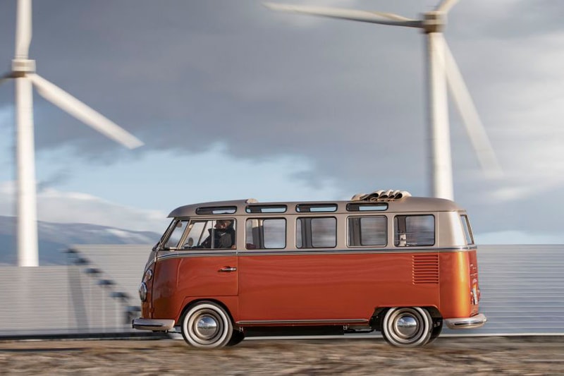 フォルクスワーゲンがワーゲンバスを電気自動車に改造 volskwagen ebulli concept electic microbus car vehicle automotive