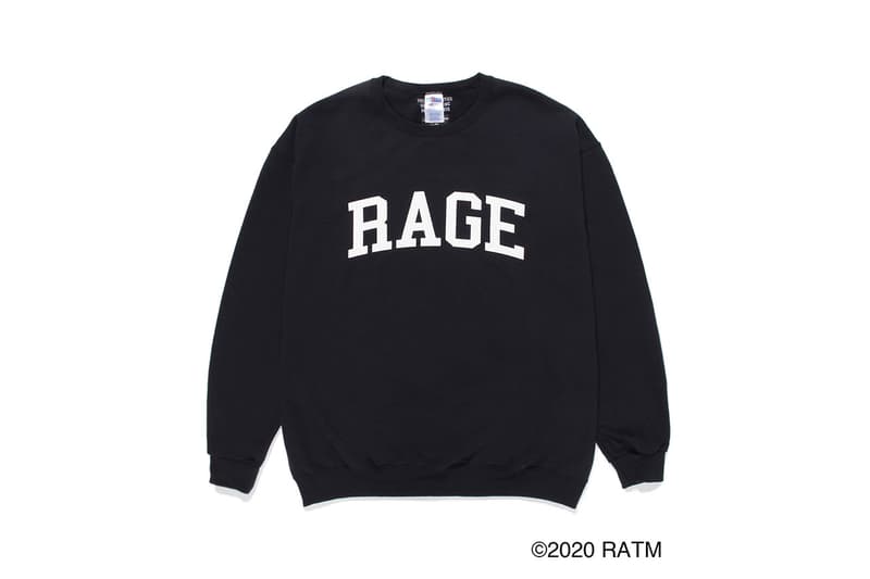 ワコマリア レイジ・アゲインスト・ザ・マシーン がRATMとのコラボアイテムが発売 WACKO MARIA から伝説の社会派バンド Rage Against The Machine とのコラボアイテムが発売