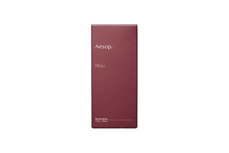 Aesop イソップよりユニセックスフレグラン“ローズ オードパルファム”が登場