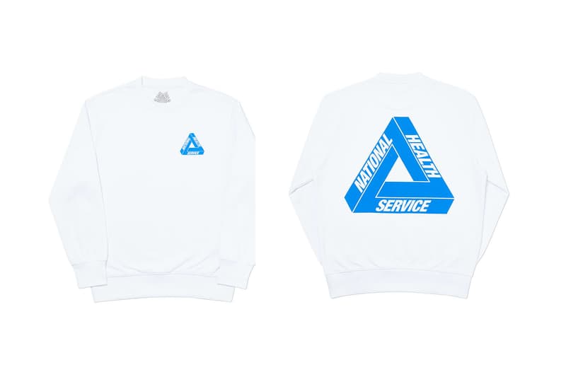 Palace Skateboards がチャリティーを目的に “NHS TRI-TO HELP” と称したカプセルコレクションを発表 Palace Skateboards NHS TRI-TO HELP United Kingdom National Health Service COVID-19 Coronavirus T-Shirt Crew Neck Hoodie Sweater Release Information Charity Fundraising Streetwear Skate Garments London UK
