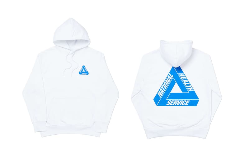 Palace Skateboards がチャリティーを目的に “NHS TRI-TO HELP” と称したカプセルコレクションを発表 Palace Skateboards NHS TRI-TO HELP United Kingdom National Health Service COVID-19 Coronavirus T-Shirt Crew Neck Hoodie Sweater Release Information Charity Fundraising Streetwear Skate Garments London UK 