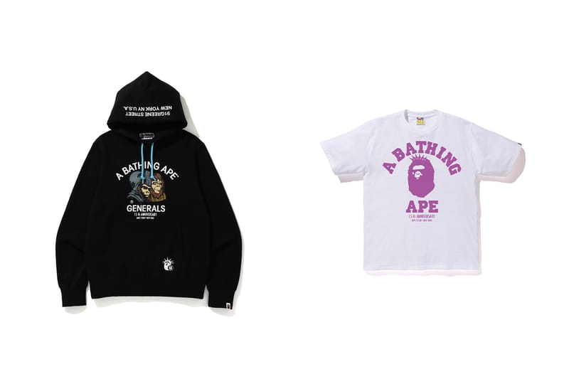 BAPE STORE® NYC 15周年を記念したカプセルコレクションを独占公開