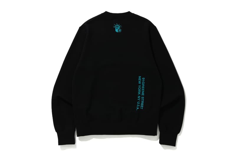 ベイプ ストア BAPE STORE® NYC 15周年を記念したカプセルコレクションが発売 Bape NYC 15th ANNIVERSARY COLLECTION new york city flagship store shop fifteenth a bathing ape generals statue of liberty graphics artwork print logo april 18 2020