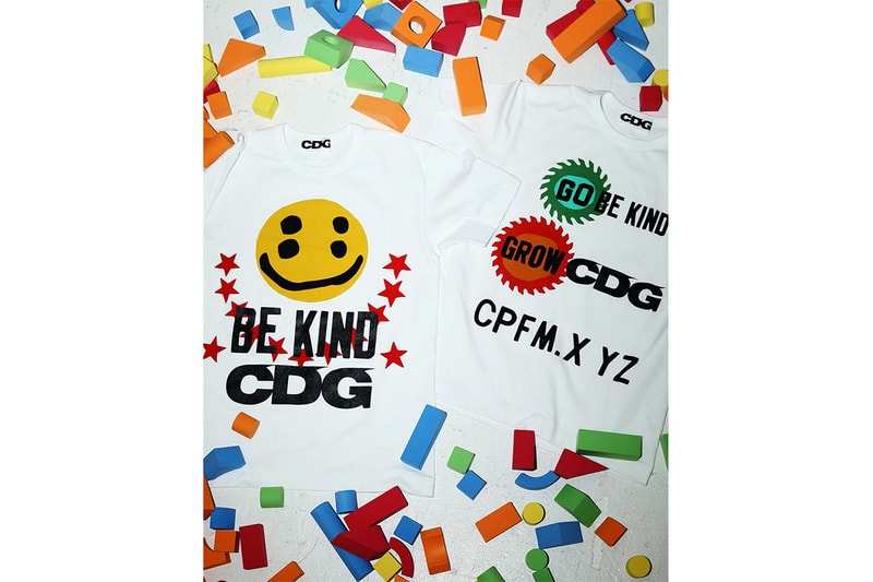 CPFM カクタス プラント フリー マーケット Cactus Plant Flea Market x CDG からコラボTシャツ2型が発売 コムデギャルソン