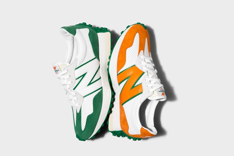 Casablanca© x New Balance からコラボフットウェア 327 が発売