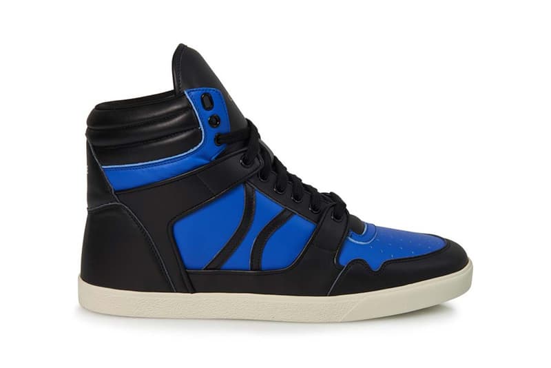 セリーヌ CELINE から1990年代のブレイクダンスシーンにインスパイアされたバッシュ型スニーカーが登場 celine break mid lace up laceup sneakers sneaker red blue black 