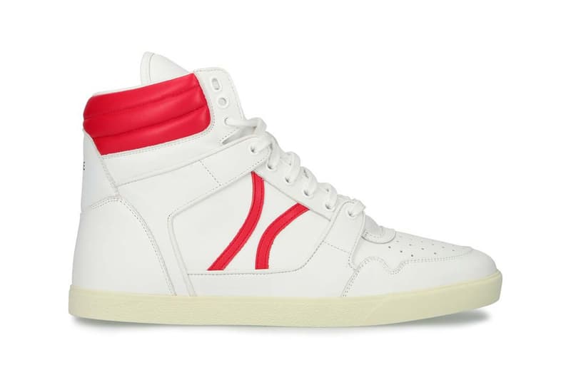 セリーヌ CELINE から1990年代のブレイクダンスシーンにインスパイアされたバッシュ型スニーカーが登場 celine break mid lace up laceup sneakers sneaker red blue black 