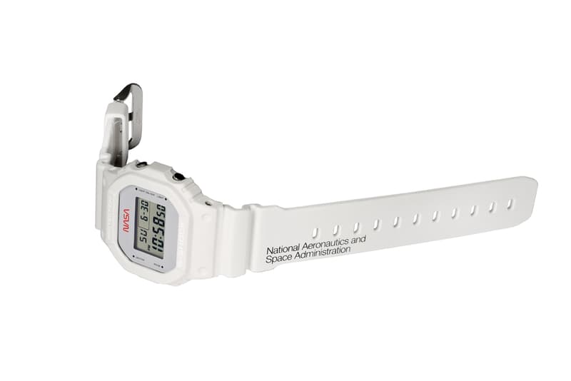 ジーショック ナサ G-SHOCK から NASA をテーマにした新作ウォッチ DW-5600 が登場 G-Shock NASA DW5600NASA20-7CR casio watch timepiece collaboration astronaut american flag set National Aeronautics and Space Administration all systems go