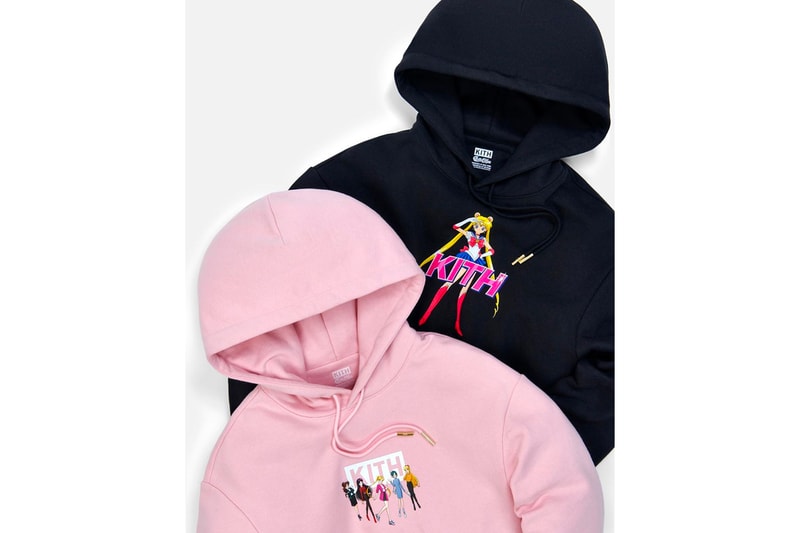 キス KITH がセーラームーンをフィーチャーした異色のコラボカプセルコレクションをリリース Sailor Moon x KITH Capsule Collection Teaser Sailor Scouts Mercury Venus Mars Pluto Anime Tuxedo Mask New York Streetwear