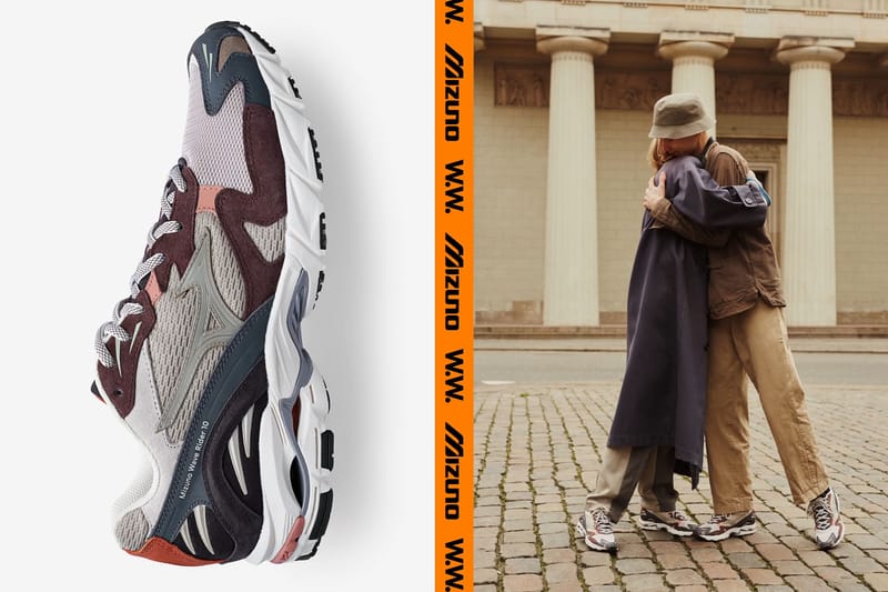 MIZUNO グローバルプロジェクト“KAZOKU”の第25弾は WoodWood とのコラボによるWAVE RIDER 10 の復刻モデルが登場