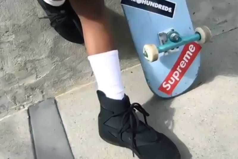 ジェリー・ロレンゾ ナイキ エア フィア オブ ゴッド  1  ノアール による Nike Air Fear of God 1 の新色 “Noir” を着用したルックブックが公開 Jerry Lorenzo Nike Air Fear of God 1 Noir Lookbook Zoom